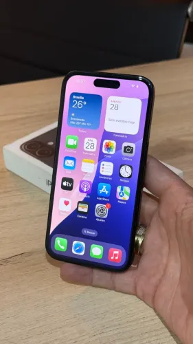 iPhone 16 128GB - Com nota fiscal! Apenas 2 meses de uso! Garantia até 2027! Bateria 100%!
