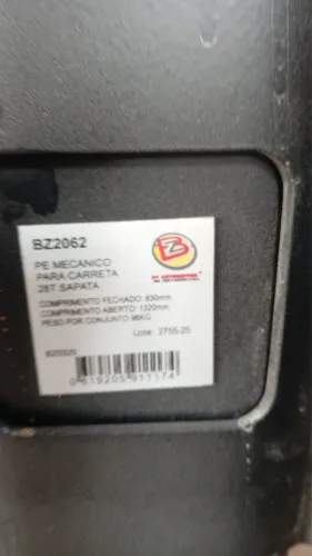 PÉS PARA CARRETA NOVOS SEM USO.