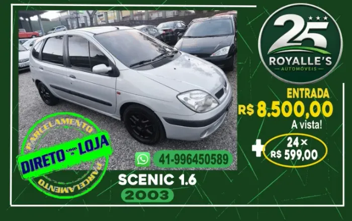Renault Scenic Rxe/ Privilège 1.6 16V Mec. 2003