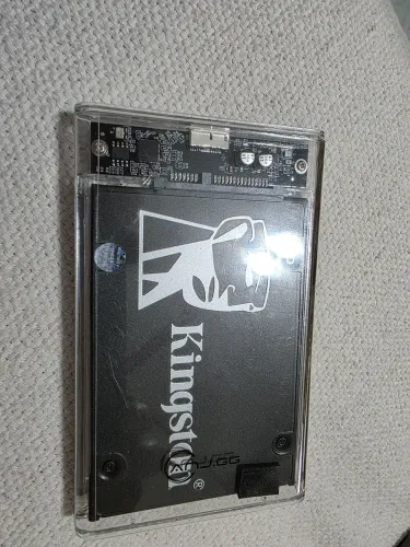 Ssd kc600 1tb kingston 100% saudável