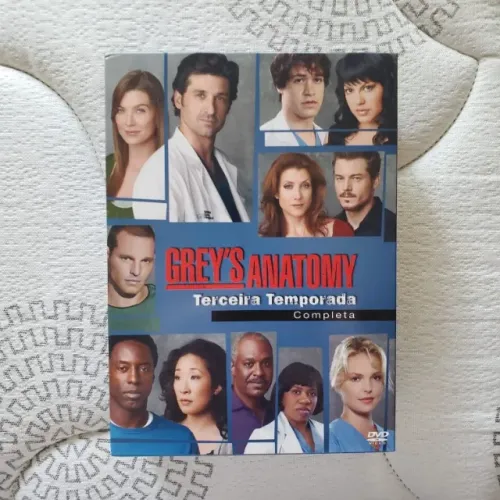 DVD Grey's Anatomy - Terceira Temporada Completa
