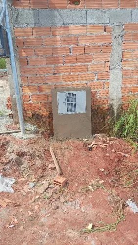 Venda e instalação de padrões elétricos caixa Saneago
