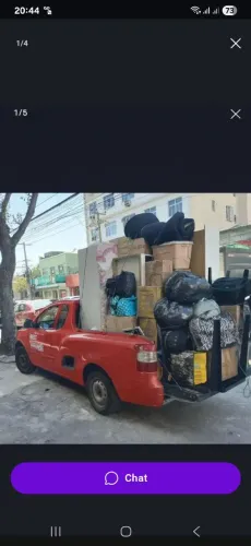 Mudança, transporte, frete