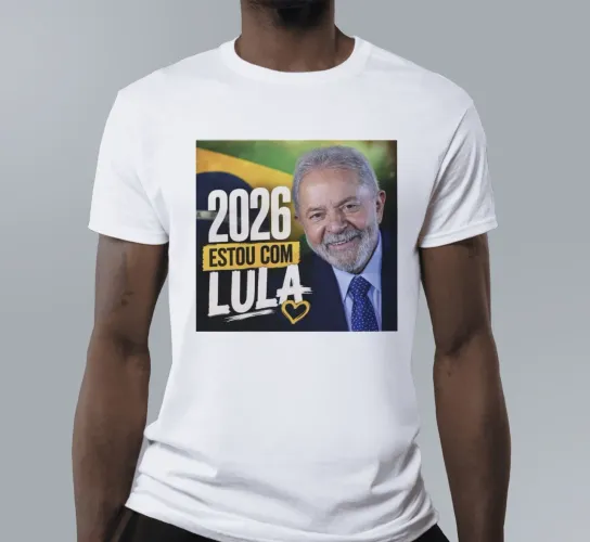 Camisas Lula personalizada