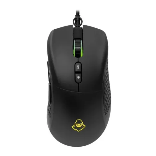 Mouse Gamer Mancer Lead 2, RGB, 12400DPI, 7 Botoes, Preto