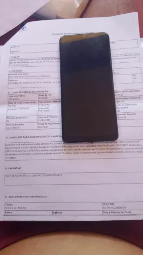 Vendo Celular Motorola Moto E 22