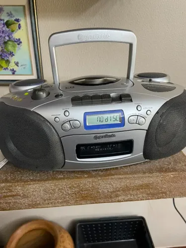 Rádio CD Gradiente Original - Rádio e Cassete Funcionando