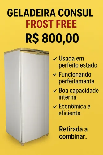 Geladeira Consul 