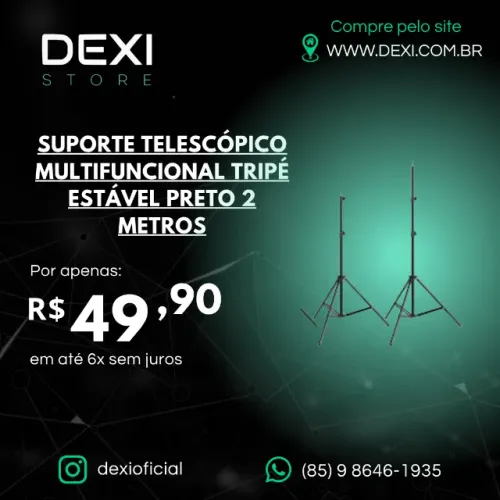 SUPORTE TELESCOPICO