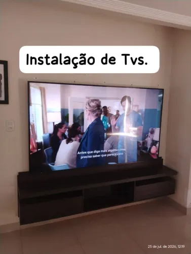 Instalador de Televisão Na Parede e Painel