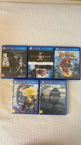 Lote 5 Jogos PS4