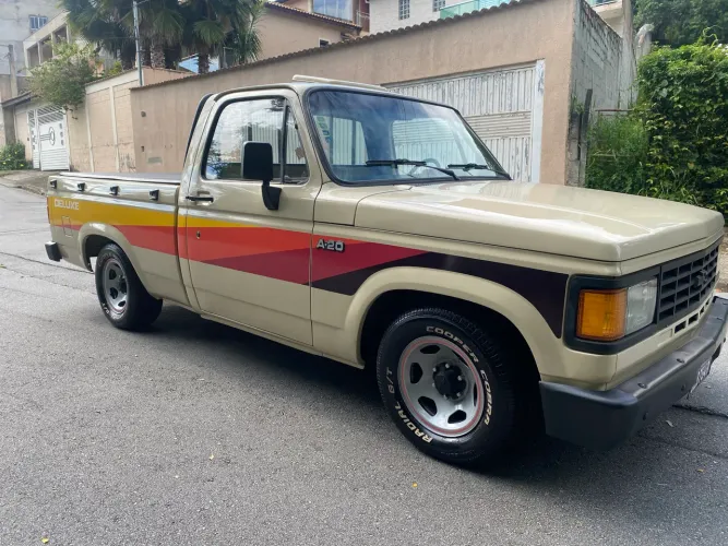 Chevrolet A-20 Custom/ C-20 Luxe 4.1 (álcool) 1989