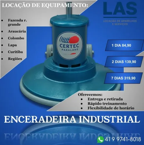 Enceradeira industrial
