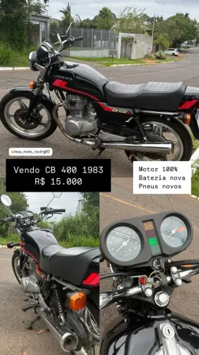 Cb 400 1983 - Oportunidade Raridade