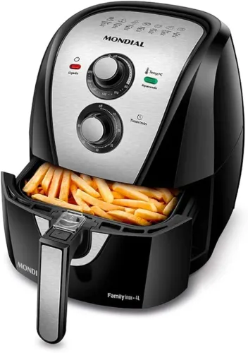 Fritadeira Elétrica Mondial AFN40-BI Family 4L 110V - R$ 299