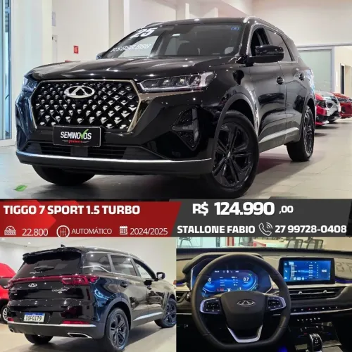 Chery Tiggo 7 Sport 1.5 Turbo Flex 16V Aut. 2025