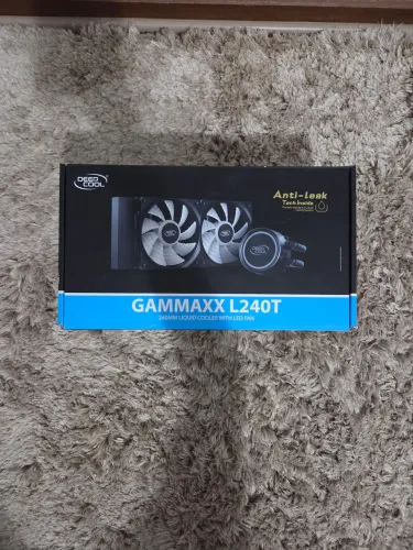 Water Cooler DeepCool Gammaxx L240T Blue 240mm ? Sem Uso, Caixa Completa