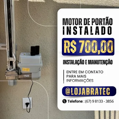 Motor de portão eletrônico de 8 segundos 