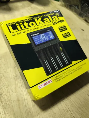 Carregador de Bateria de lithiun 22650 18650 21700 Liitoka Lii-pd4 110/220v