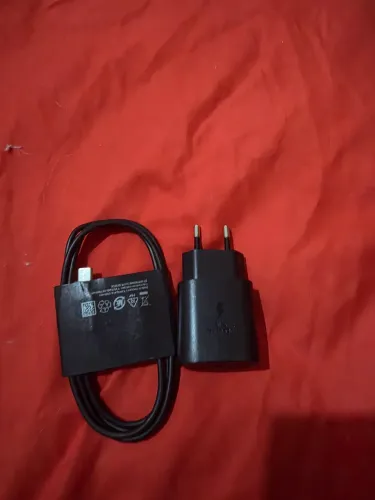 Carregador e cabo Samsung tipo C 25W Original 