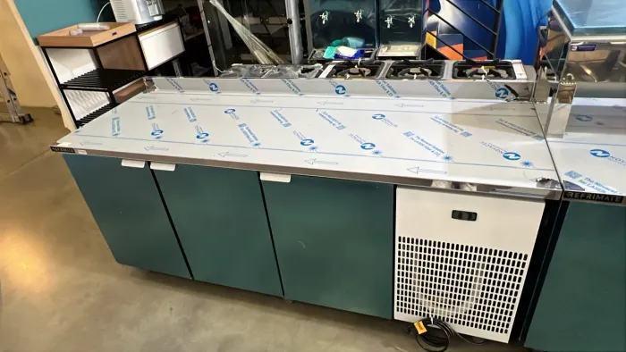 Balcão de serviço refrigerado 2m novo pronta entrega 