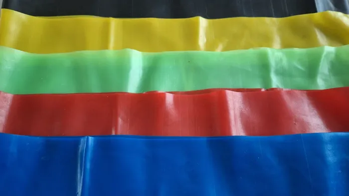 Kit Mini Bands/Faixas Elasticas para treinos 5 níveis de resistência 