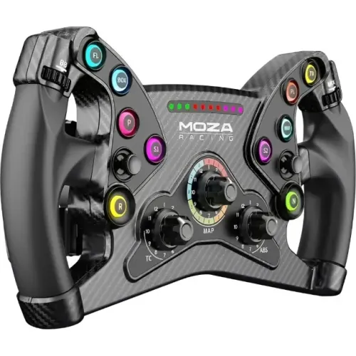 Volante de Simulação de Corrida Moza KS Steering Wheel GM RS047 - Novo lacrado!