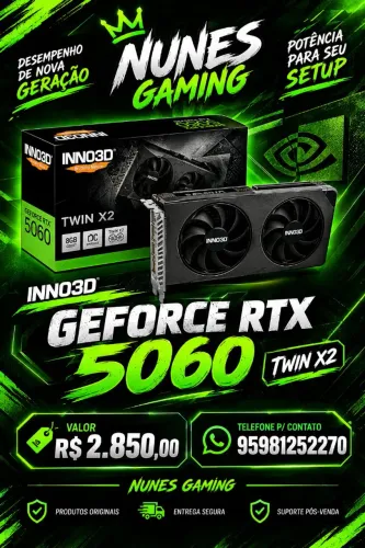RTX 5060 placa de vídeo Inno3d