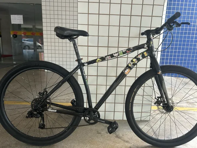 Bike aro 29 com garfo rígido 