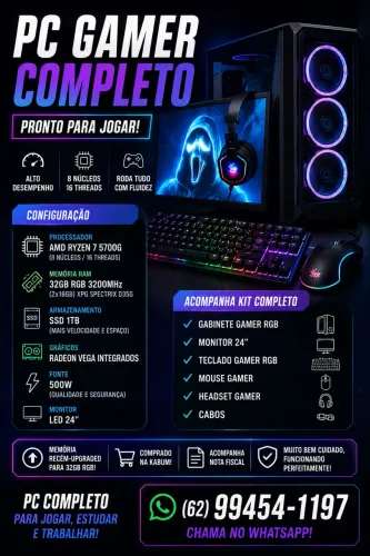 PC Gamer Ryzen 7 5700G