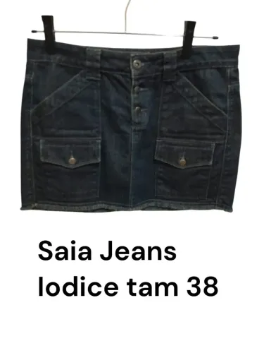Saia jeans