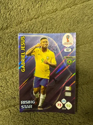 Card Gabriel Jesus Copa 2018
