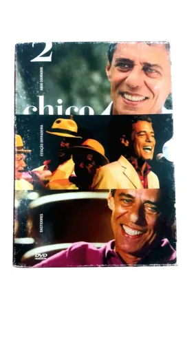 Box Dvd Triplo Chico Buarque Vol 2 Anos Dourado 2005 em ótimo estado.