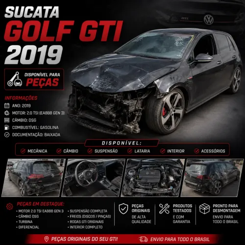 Sucata GOLF GTI 2019