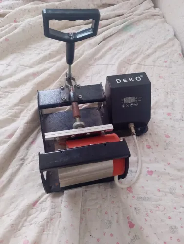 Prensa Térmica Digital Cilíndrica 220V para Canecas e Copos Personalizados