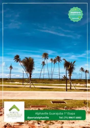 Lote / terreno em Alphaville Guarajuba 1º etapa