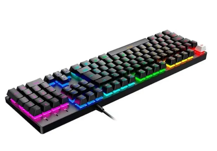  TECLADO MECANICO RGB BACKLIT 107 KEYS KB432L-PB