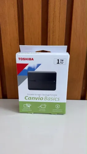 HD Externo Portátil Toshiba Canvio Basics de 1TB (modelo HDTB510XK3AA)