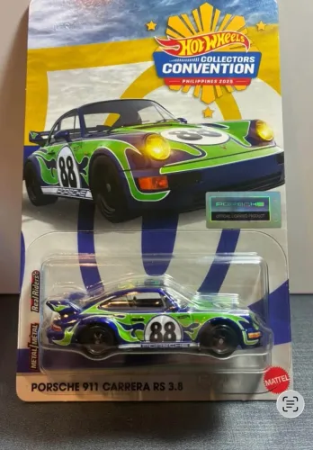 Porsche 911 Carrera RS 3.8 da Hot Wheels Indonesia Collectors Convention 2025
