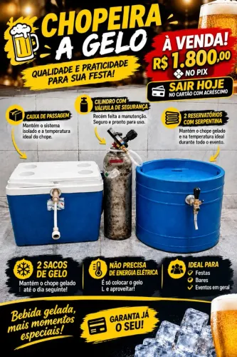 CHOPEIRA A GELO