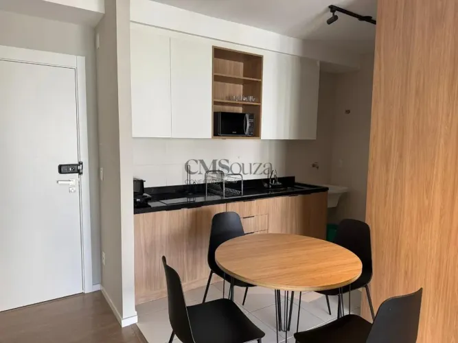 Apartamento mobiliado para alugar no Ed. JH Palhano 2 quartos (1 suíte), sacada, 73,96m²,