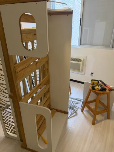 Cama montessoriana com colchão