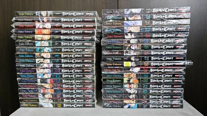 Coleção de mangás Black Clover 1 ao 36