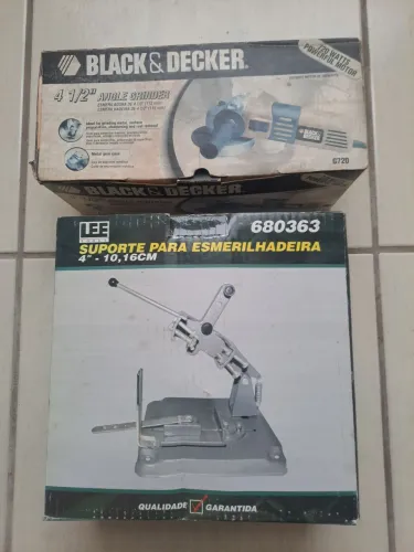 Suporte mais Esmerilhadeira Black e decker 4 1/2