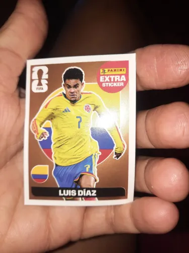 Figurinha legend ouro Luiz Dias.