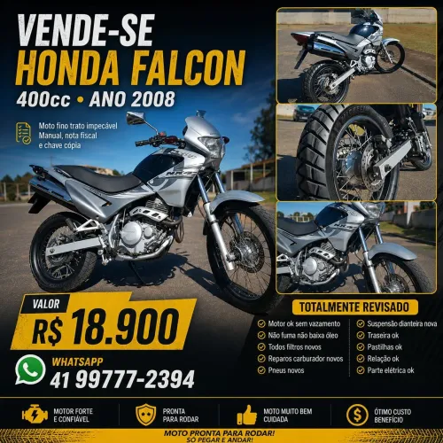 Falcon 400CC impecável 