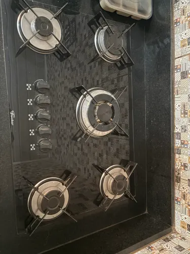 Fogão cooktop 5 bocas