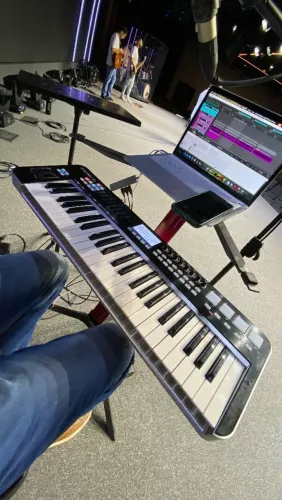 Teclado controlador Samson em excelente estado