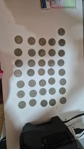 Lote 43 Moedas Antigas de 400 Réis - Coleção