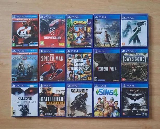 Jogos de ps4 original